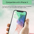 Power Button Flash Light Flex Cable Replacement Parts for iPhone X, On/Off Switch Control FlashLight Ribbon Mic