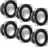 DWEII 6Pcs 2" 4Ohm 3W Full Range Audio Speaker Stereo Woofer Loudspeaker