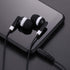 50 Pack Bulk Earbuds for Classroom, Basic Headphones for School Kids, 3.5 MM Earbuds, Individually Bagged (Black)