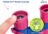 Kids Binoculars for Girls or Boys in Vibrant Pink Blue - Includes Sticker Book with 40 Bird Species
