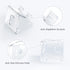 DARENYI Acrylic Cell Phone Stand for Desk, Clear Phone Holder Dock for iPhone 13/12/11 Pro Max, All Android Phones