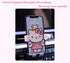 Cute Phone Mount for Car, Pink Cat Air Vent Clip Car Phone Holder Mount, Pretty Car Accessories for Women and Girls