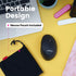 Perixx PERIMICE-819B Bluetooth Portable Vertical Mouse, Wireless 3-in-1 Multi-Device, Silent-Click, Black