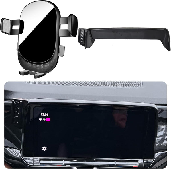 Car Phone Holder for 2024 VW Atlas & Atlas Cross Sport, Auto Lock Hands Free Cell Phone Mount, Fits iPhone & All
