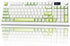 Bangsanth Wireless Keyboard, Quiet Keyboard for Work, Tri-Mode BT5.0/2.4GHz/USB-C, Creamy Keys with RGB