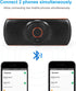 TIANSHILI Command Bluetooth Visor Clip Car Speaker, Wireless Handsfree Speakerphones, Stereo Sound Enhanced
