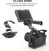 SMALLRIG 4cm Quick Release Safety Rail with 1/4'' Screws - 1.57 Inches Long - Model 1409