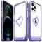 VENA vLove Glitter Clear Case for Apple iPhone 12 Pro Max (6.7"-inch), Heart Shape Dual Layer Slim Hybrid Clear Bumper