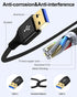 6ft, PS4, 3.0 6 USB to USB Cable Male to Male USB A To USB A Cable for WD Hard Drives, PC, Mac, Laptop, Xbox - USB Type