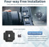 ULANZI F38 Multi-Hole Camera Quick Release Plate Kit with 1/4" to 3/8" Screw Thread for Tripod Mount Adapter