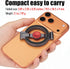 Zelnoox 360 Magnetic Phone Stand & Fidget Spinner Combo for iPhone, MagSafe Compatible Dual Ring Grip, Foldable