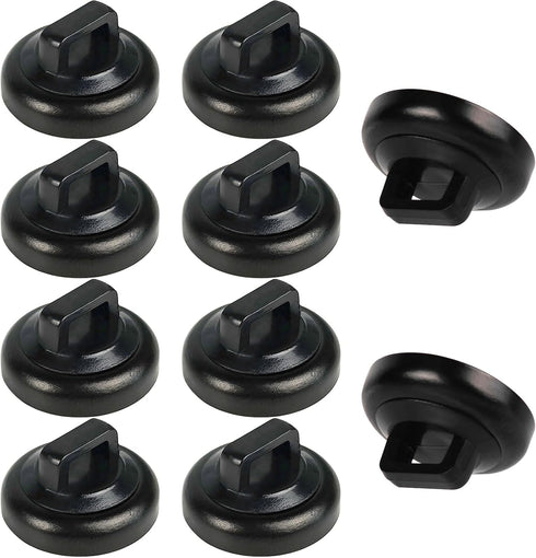 Magnetic Cable Zip Tie Mounts Clips 10 Piece | Multipurpose Zip Ties Mount Base Holder for Home Office Marine