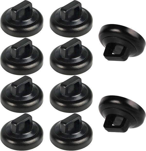 Magnetic Cable Zip Tie Mounts Clips 10 Piece | Multipurpose Zip Ties Mount Base Holder for Home Office Marine
