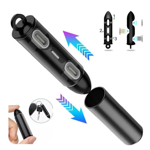 Aporia Unique Storage Holder for Magnetic Charging Tips, Compatible with Magnetic Charging Tips (Four Bullets)