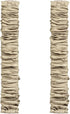 ELFCAB 2 Pcs Fabric Cord Cover & Chandelier Chain Cover Each 6 Feet