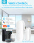 WiFi Door Sensor, Smart Window Contact Sensor for Home Security, Compatible with Alexa and Google Assistant, 2 Pack