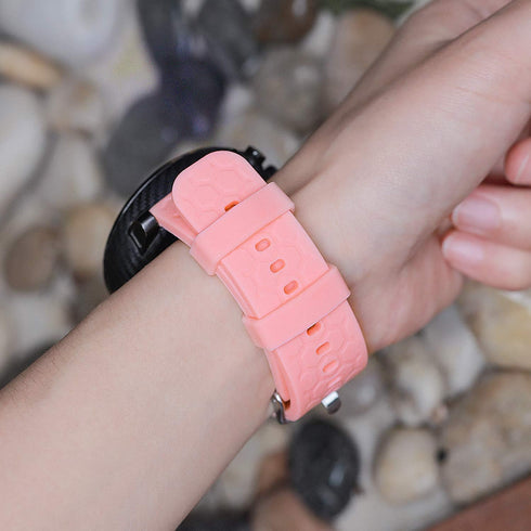 Watch Straps Compatible with TYKOIT Wrist Band, Soft Silicone Adjustable Quick Release Replacement Sport Strap for