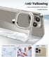 MIODIK Ultra Clear Case for iPhone 15 Pro Max 6.7" 2023, Slim Military-Grade, Anti-Yellowing + 2 Screen & Camera