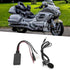 POCREATION Car Audio Cable, DC 12V AUX Bluetooth 5.0 Adapter Replacement for Honda Goldwing GL1800