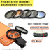 MonTelulu 52mm iPhone17/16/15/14/13/12/11,Upgraded Clip-on CPL Phone Camera Lens Filter Kit,Circular Polarizer Filter