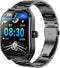 Aolon Curve Smart Watch Band Compatible, Quick Release Stainless Steel Metal Replacement Strap for 2.01" Smart Watch