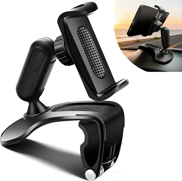 KoiLuvGo Universal Car Phone Holder, 360 Degree Rotating Holder, Car Dashboard Phone Holder,