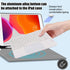 Wireless Bluetooth Keyboard, 10-inch Ultra-Slim 7 Color Backlight Keyboard with Touchpad, Rechargeable Portable