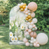 Jnbasdffb 7.2 FT,Summer Green Spring Floral Wedding Arch Cover,Stretchy Spandex Arch Backdrop Stand Covers Flowers
