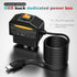 Redsia 12-24V 5V/3A 24h Dash Cam Hardwire Kit OBD, Dash Camera USB Type C Hardwire Kit OBD Power Charging Cable