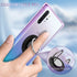Ring Holder Series for Samsung Galaxy Note 10 Plus Case, Clear Protective Cover with Magnetic Car Phone Mount Support