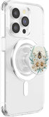Bee Honeybee Daisy Flowers PopSockets PopGrip for MagSafe
