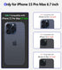 iPhone 15 Pro Max Case Waterproof, Built-in Screen Protection, IP68 Underwater, Military Dropproof, Purple