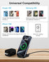 Wireless Charger Stand, Android Cordless QI Charging Pad for Galaxy S24 Ultra, Google Pixel, Apple iPhone 15