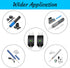 finlusri 2 Pcs Replacement Tip Chargers for Wireless Soldering Iron - Charger with LED Indicator