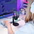 MAONO Gaming Microphone USB for PC, RGB Lights, Noise Cancellation Condenser Mic, Mute, Gain for Streaming, Recording,