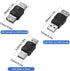 GELRHONR USB to USB Adapter, USB 2.0 Type A Male to Female Extender Connector, 3PCS for Printer, Keyboard, Mouse