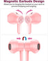 USB C Headphones for Apple iPhone 15 Plus iPad Galaxy S24, Type C Earphone Microphone Magnetic Wired Earbud for Android
