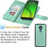 Moto G7 Power Wallet Case, for Motorola G7 Supra/XT1955/G7 Optimo Maxx, PU Leather ID Credit Card Holder Slots