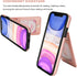KIHUWEY iPhone 11 Case Wallet with Credit Card Holder, Premium Leather, Magnetic Clasp, Heavy Duty Cover (Rose Gold)