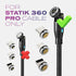 Statik 360 Pro Magnetic Connectors Tips for Fast Charging, Compatible with Statik360 Pro Magnet Phone Charger Cable,
