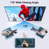 FUDONI 100 inch, Projector Screen Portable Projector Screen Outdoor Indoor Projection Screen for Home Theater Camping