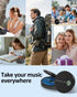 Gelielim Discman Repeat,10 Portable CD Player Bluetooth, Personal CD Player for Car & Home,Small Fabric Music Player
