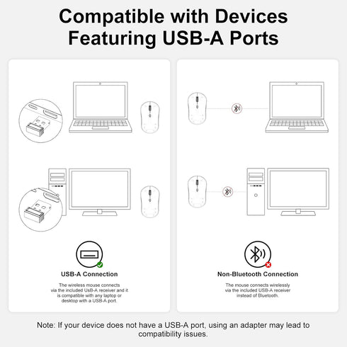 Radidi 2.4GHz 12-Month 3 800/ 1200/ 1600, Wireless Mouse for Laptop, Computer Mouse for Work, Battery Life, Adjustable