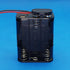 4 Set Thicken Battery Holder 6 x AA and T Type Wired Battery Clip Standard Snap Connector
