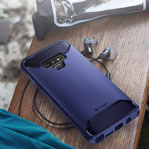 Clayco Rugged Mobile Phone Case for Samsung Galaxy Note 9 (2018 Release) - 5G 360 Degree Full Cover with Screen