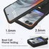 Maxdara Ring Case for Motorola Razr 2024, Built-in Screen Protector, Hard PC Ultra Thin Shockproof Protective Case,