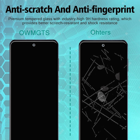 2 Pack Privacy Screen Protector for Motorola Moto G Stylus 2023, 9H Hardness, Anti Spy Tempered Glass