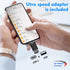 EASTBULL 16GB 2.0 5 Pack FAT32 16 5 1 USB Small Flash Drives with A USB-C Adapter, Mini USB Drives Small Thumb Drive GB