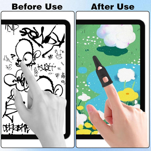 CYUXING 6Pcs Finger Stylus Pen for Touchscreen High Precision Sensitivity Silicone, Capacitive Stylus Suitable