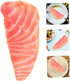 GARIOUANS Fake Salmon Model Realistic PVC Salmon Food Prop for Photography Restaurant Decor and Sushi Plate Display